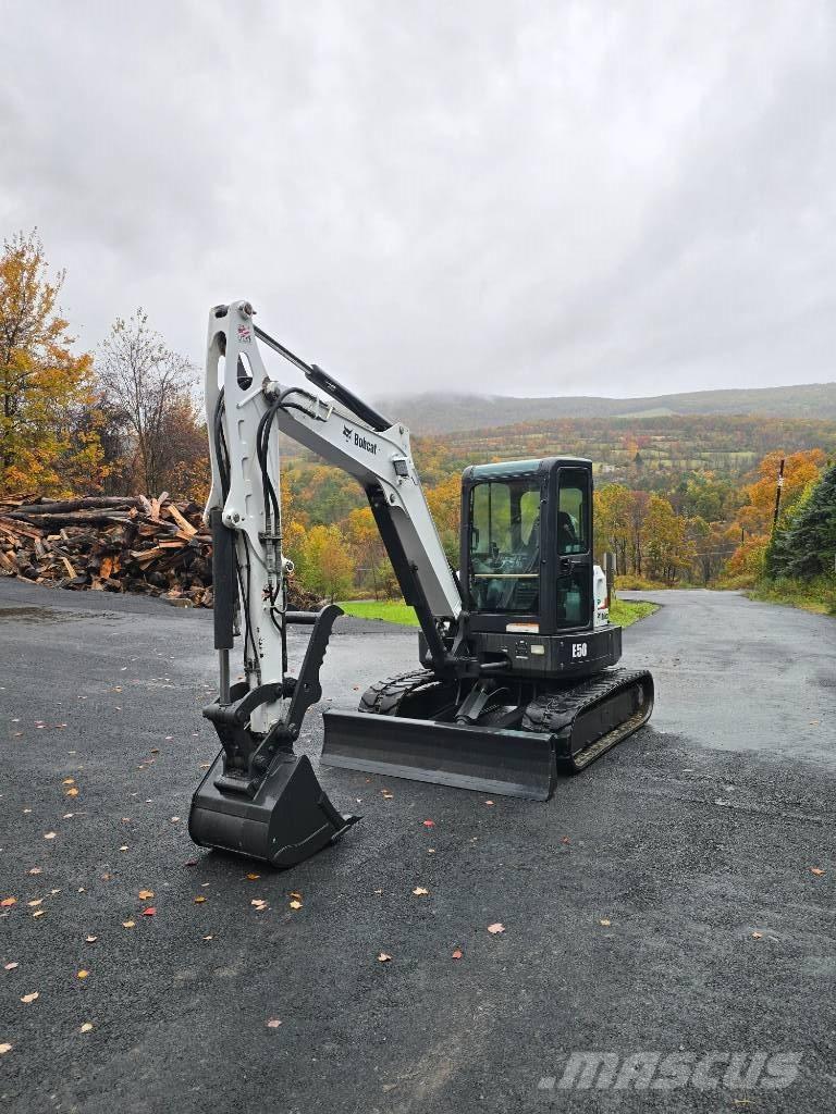 Bobcat E 50 Mini ekskavatoriai < 7 t