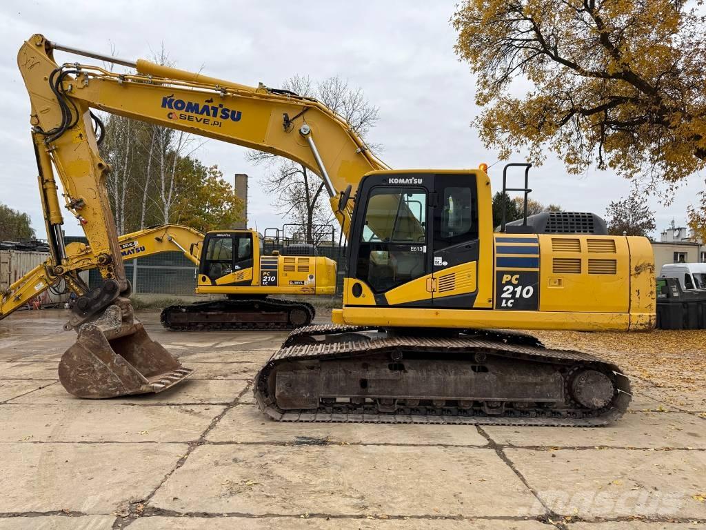 Komatsu PC 210 LC-10 Vikšriniai ekskavatoriai
