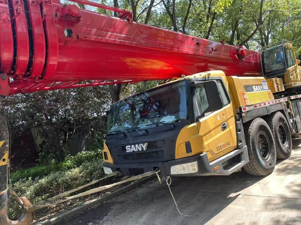Sany STC 800 T5 Neapdoroto reljefo kranai