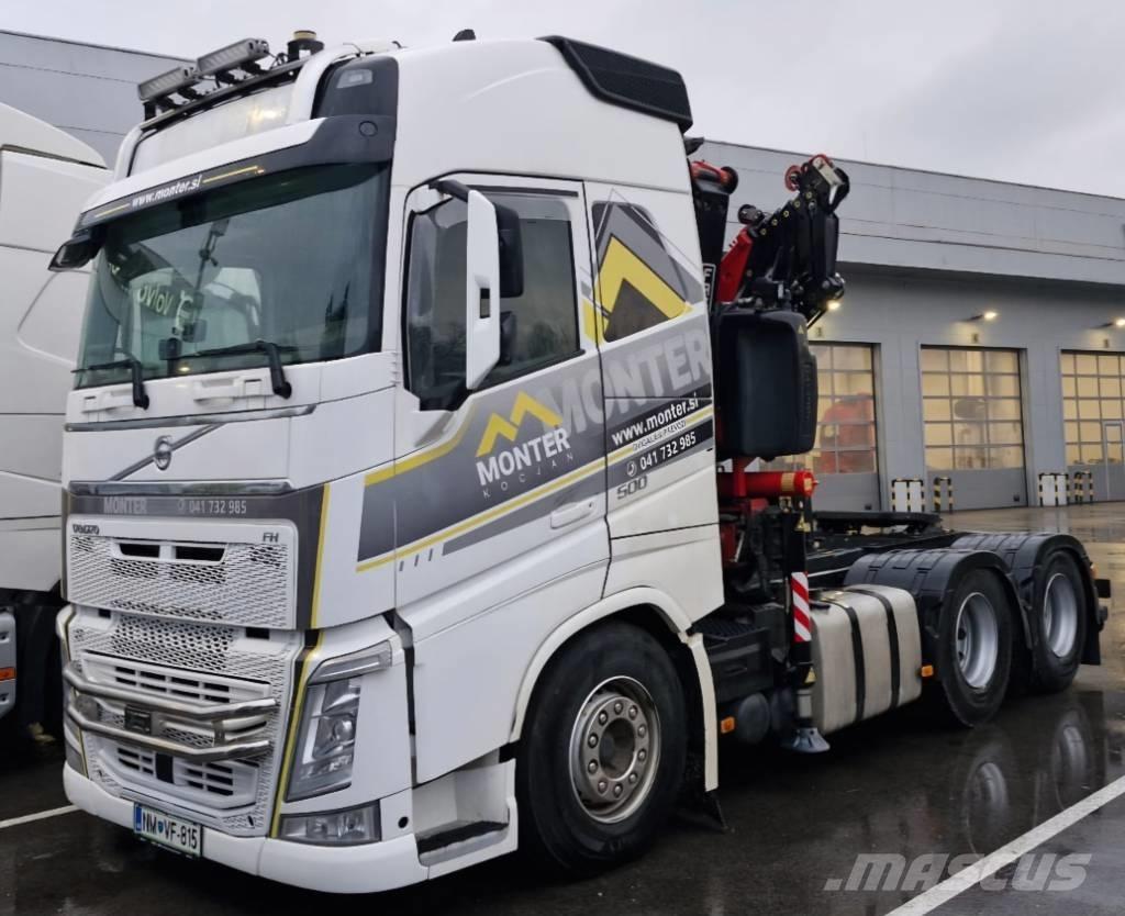 Volvo FH / 62 R6-48-F Neapdoroto reljefo kranai