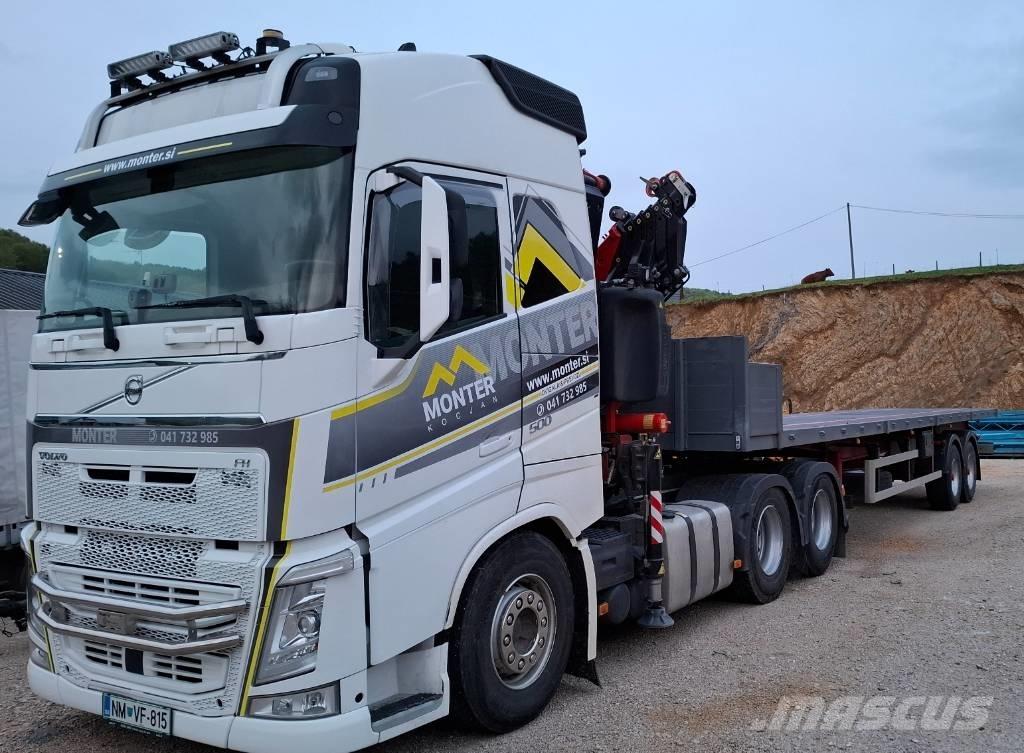 Volvo FH / 62 R6-48-F Neapdoroto reljefo kranai