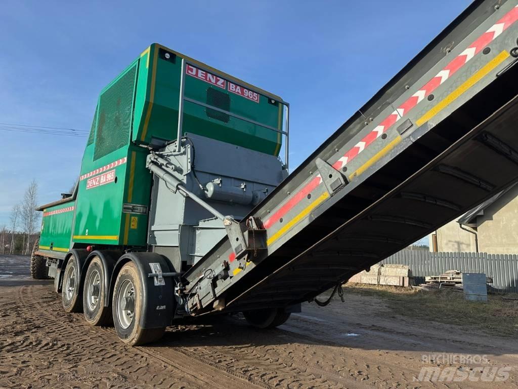 JENZ BA 965 DL Titan Atliekų smulkintuvai