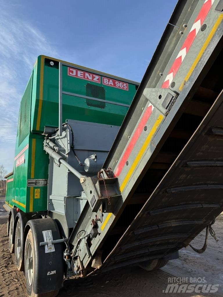 JENZ BA 965 DL Titan Atliekų smulkintuvai