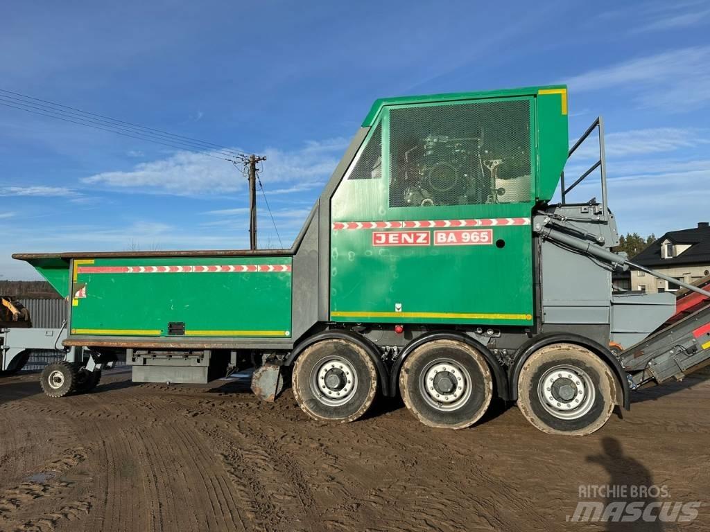 JENZ BA 965 DL Titan Atliekų smulkintuvai