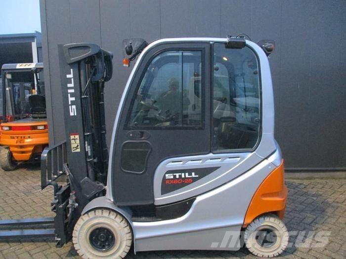 Still RX 60-25 Elektriniai šakiniai krautuvai