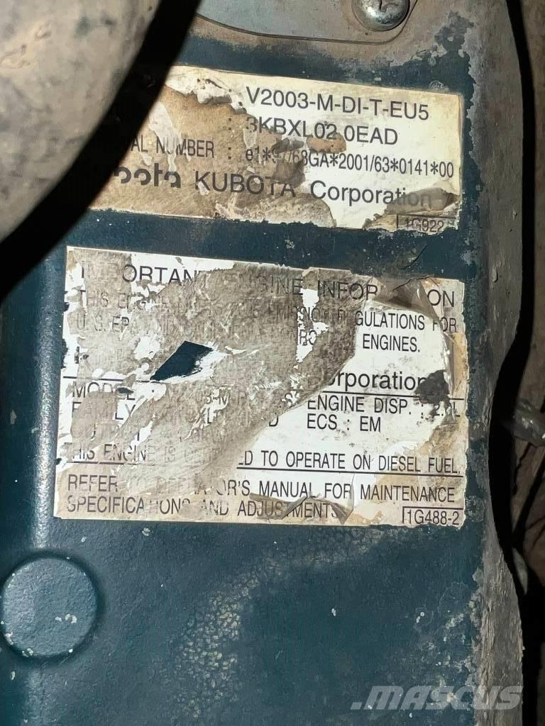 Bobcat 341 G Mini ekskavatoriai < 7 t