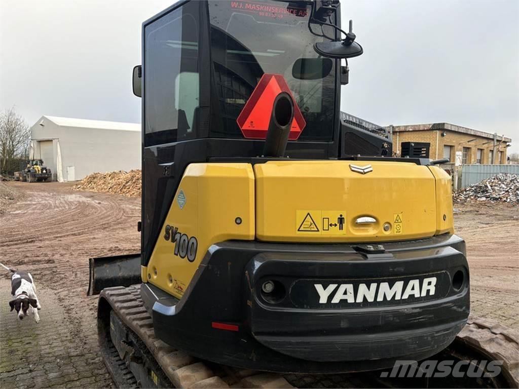 Yanmar SV100-2A Vikšriniai ekskavatoriai