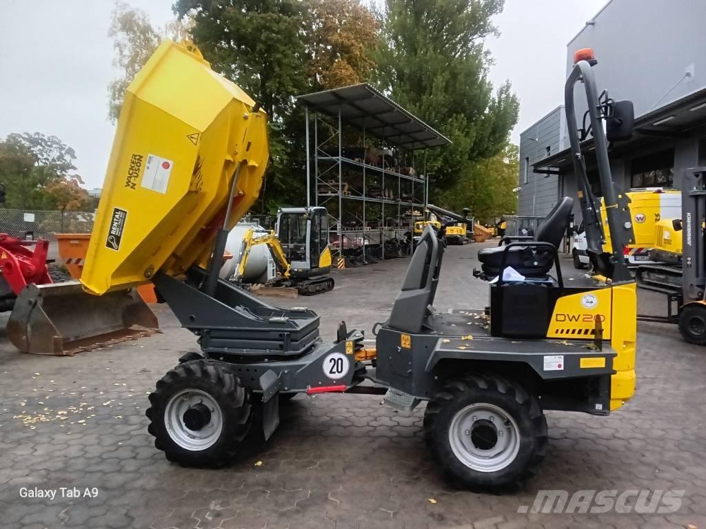 Wacker Neuson DW20 Statybiniai savivarčiai sunkvežimiai