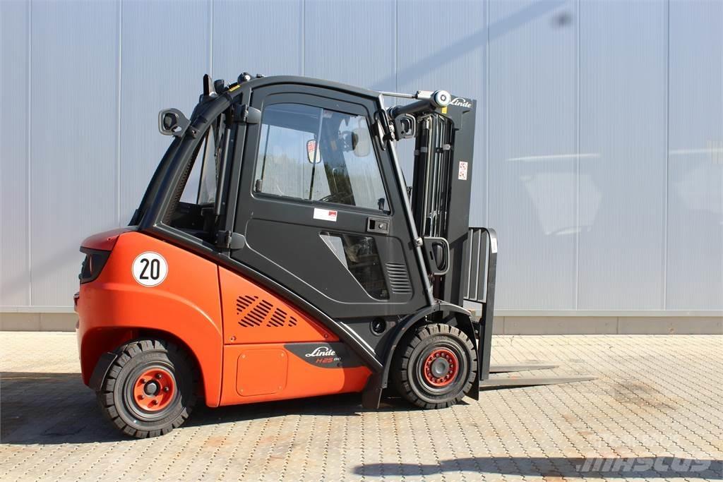 Linde H25D Dyzeliniai krautuvai
