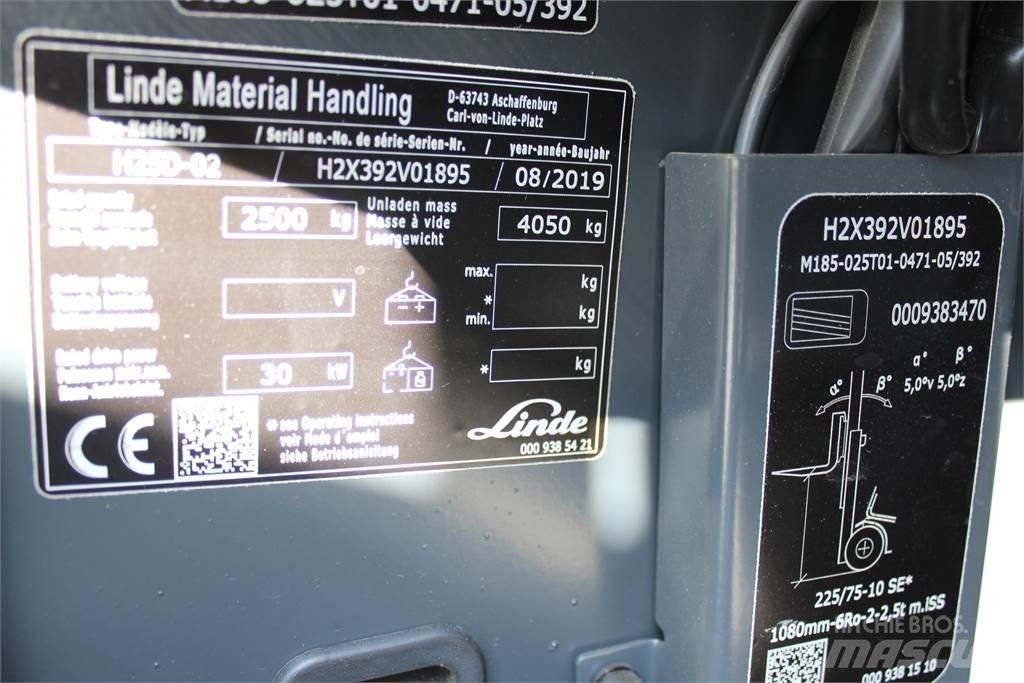 Linde H25D Dyzeliniai krautuvai