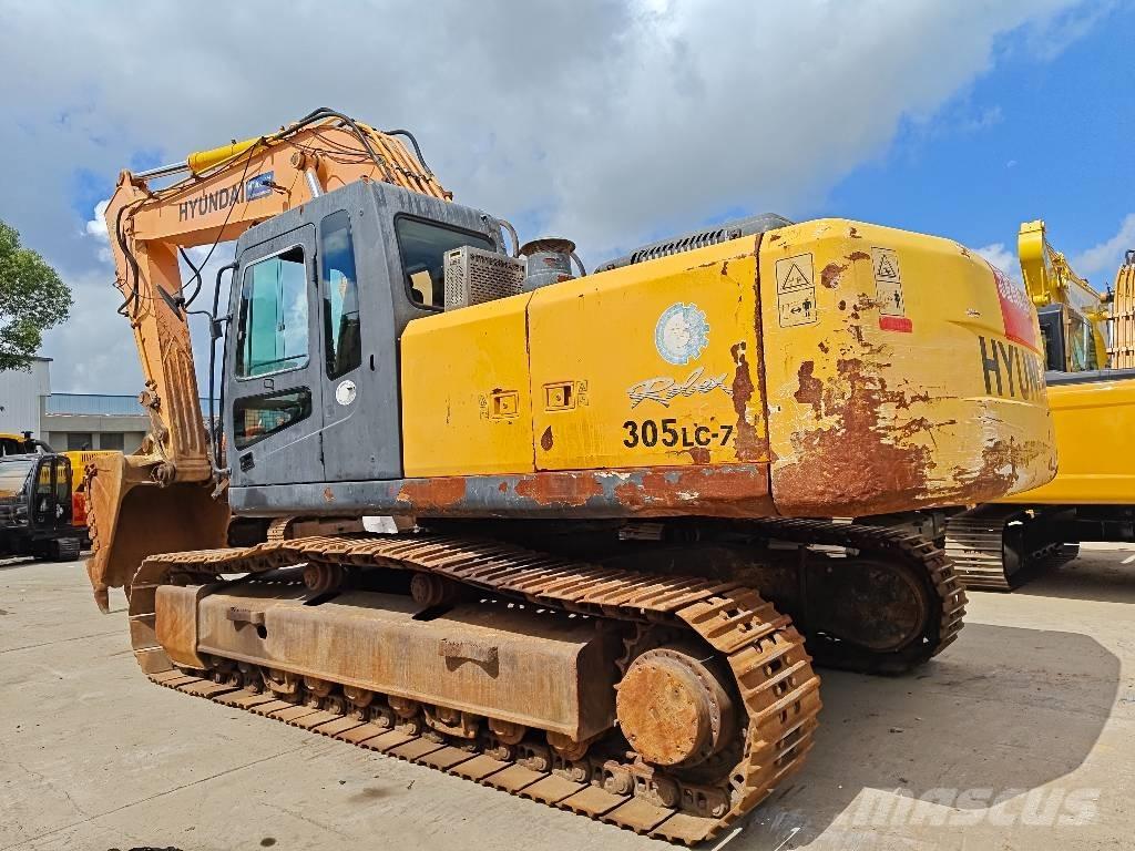 Hyundai R305LC-7 Vikšriniai ekskavatoriai