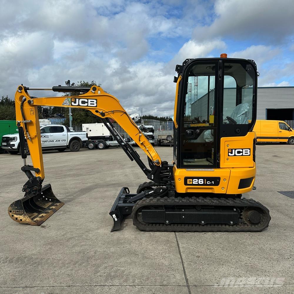 JCB 26C-1 Mini ekskavatoriai < 7 t