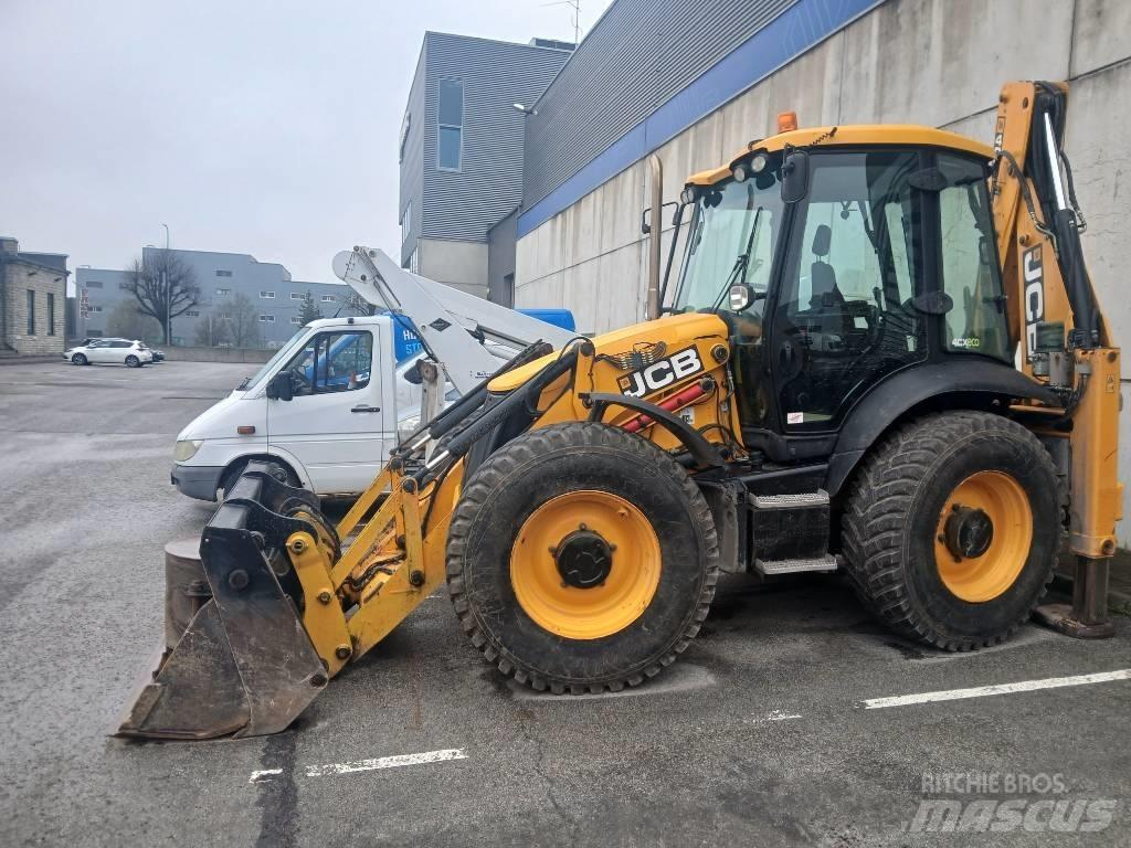 JCB 4cxAEC joystick Ekskavatoriniai krautuvai