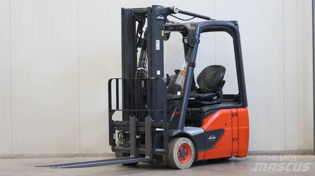 Linde E 14-02 Elektriniai šakiniai krautuvai