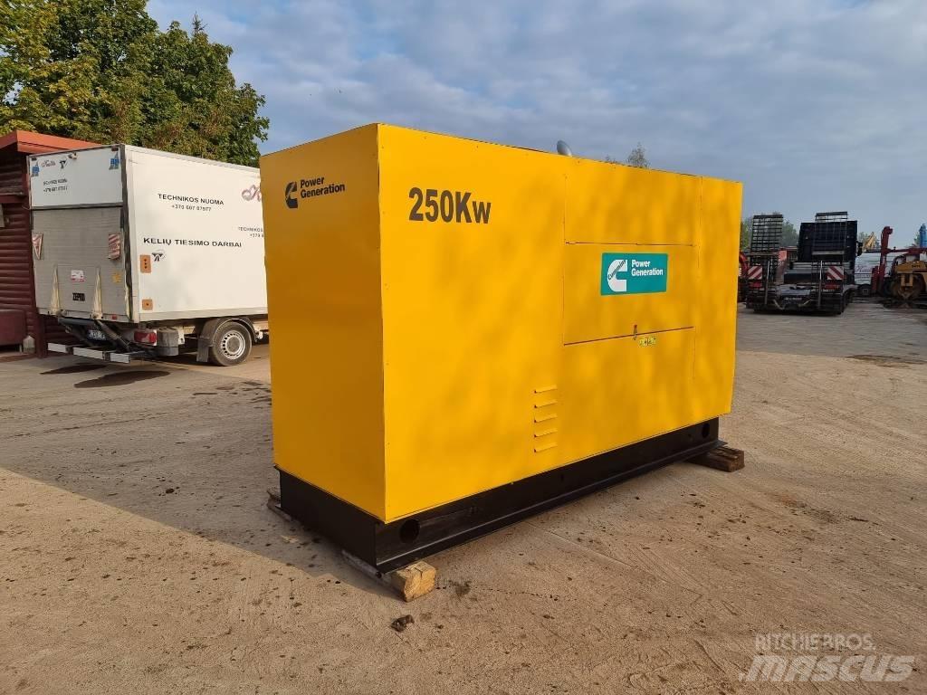 Cummins 250 KW Dyzeliniai generatoriai