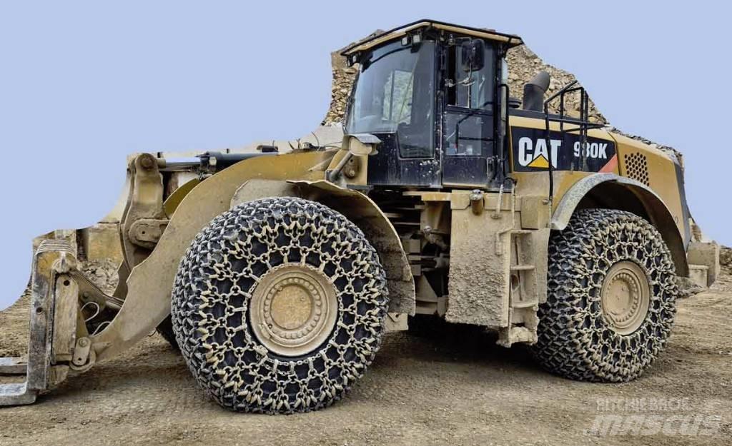 CAT 980 K Naudoti ratiniai krautuvai