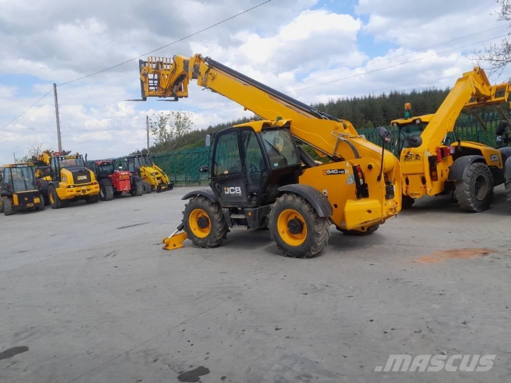 JCB 540-140 Hi-Viz Teleskopiniai krautuvai