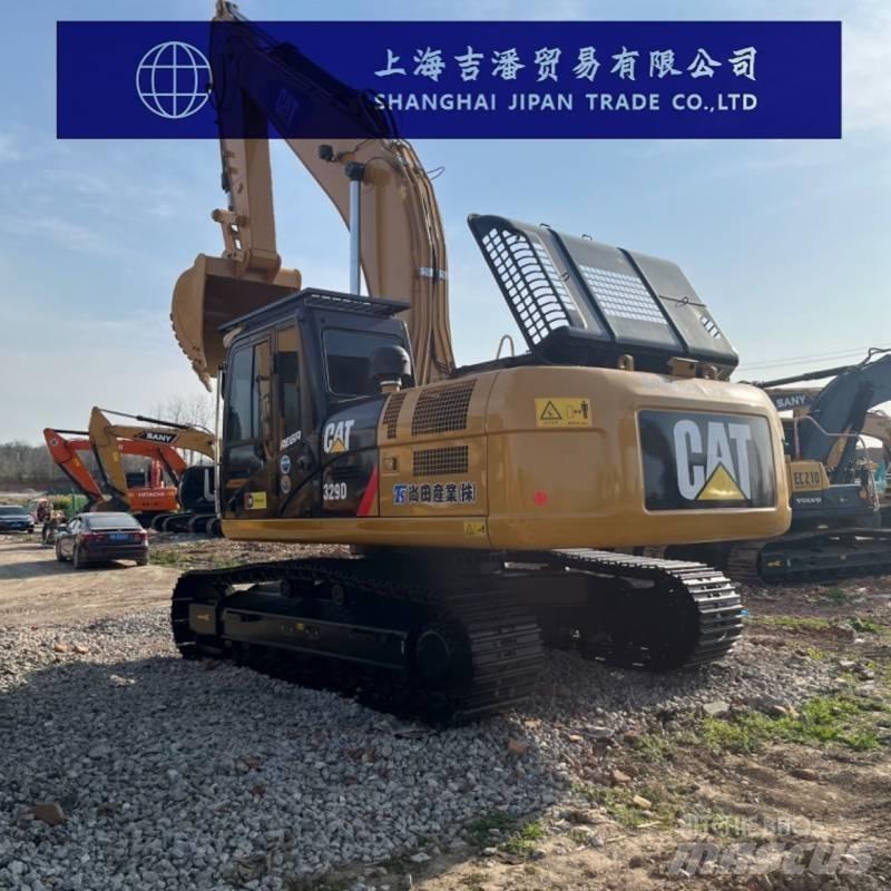 CAT 329 D Vikšriniai ekskavatoriai
