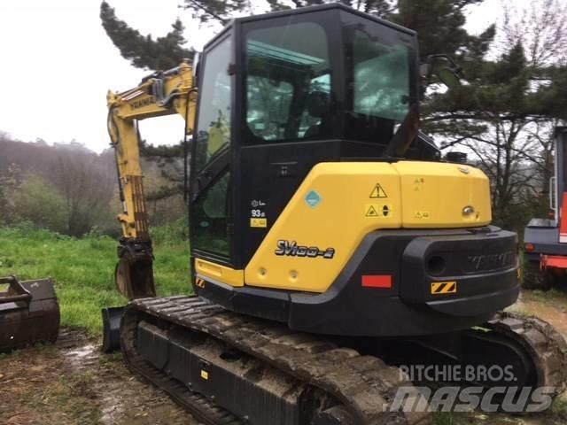 Yanmar SV 100-2 Vidutinės galios ekskavatoriai 7-12 t