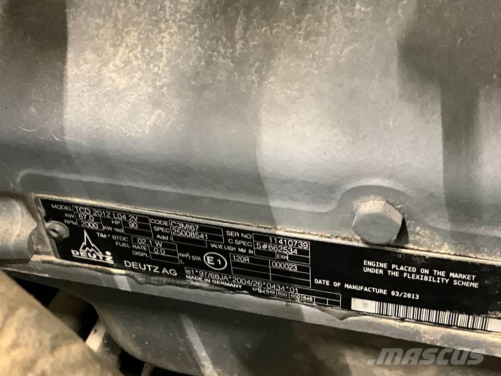 Terex TW 85 Ratiniai ekskavatoriai