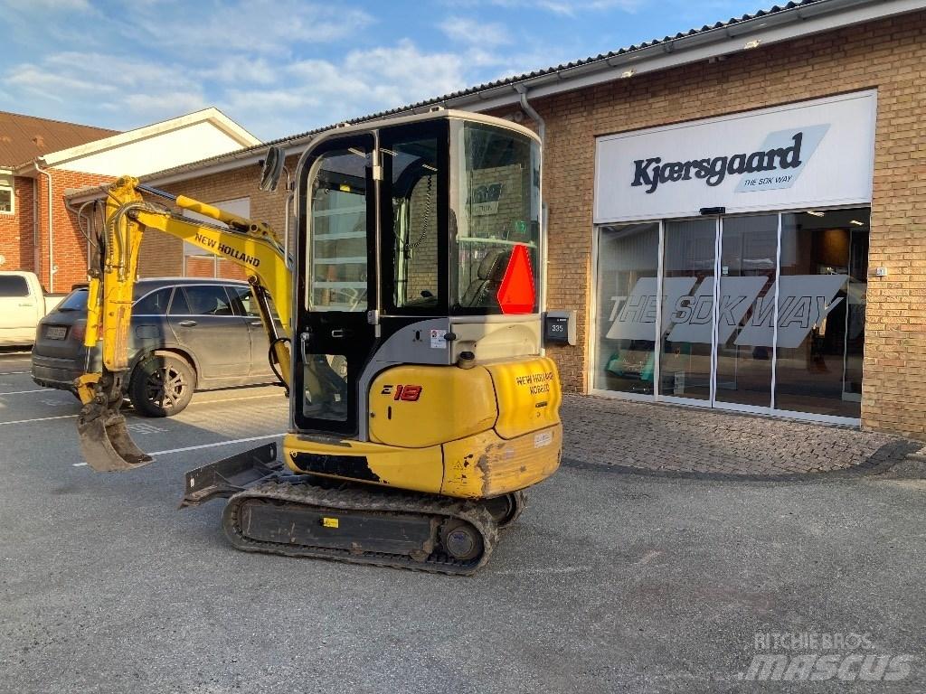 New Holland E 18 C Mini ekskavatoriai < 7 t