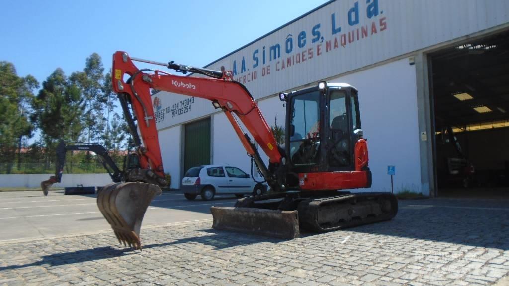 Kubota U 48-4 Mini ekskavatoriai < 7 t