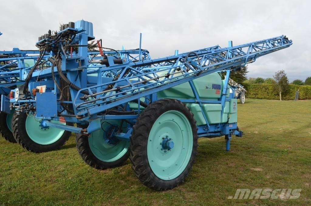 Berthoud Mack 32 Prikabinami purkštuvai
