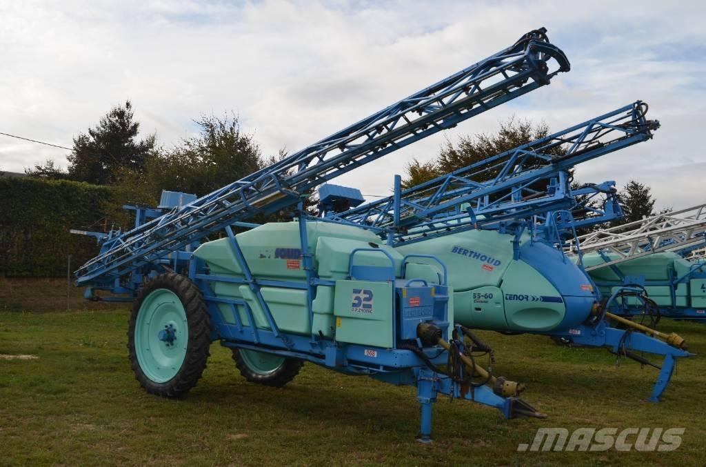 Berthoud Mack 32 Prikabinami purkštuvai
