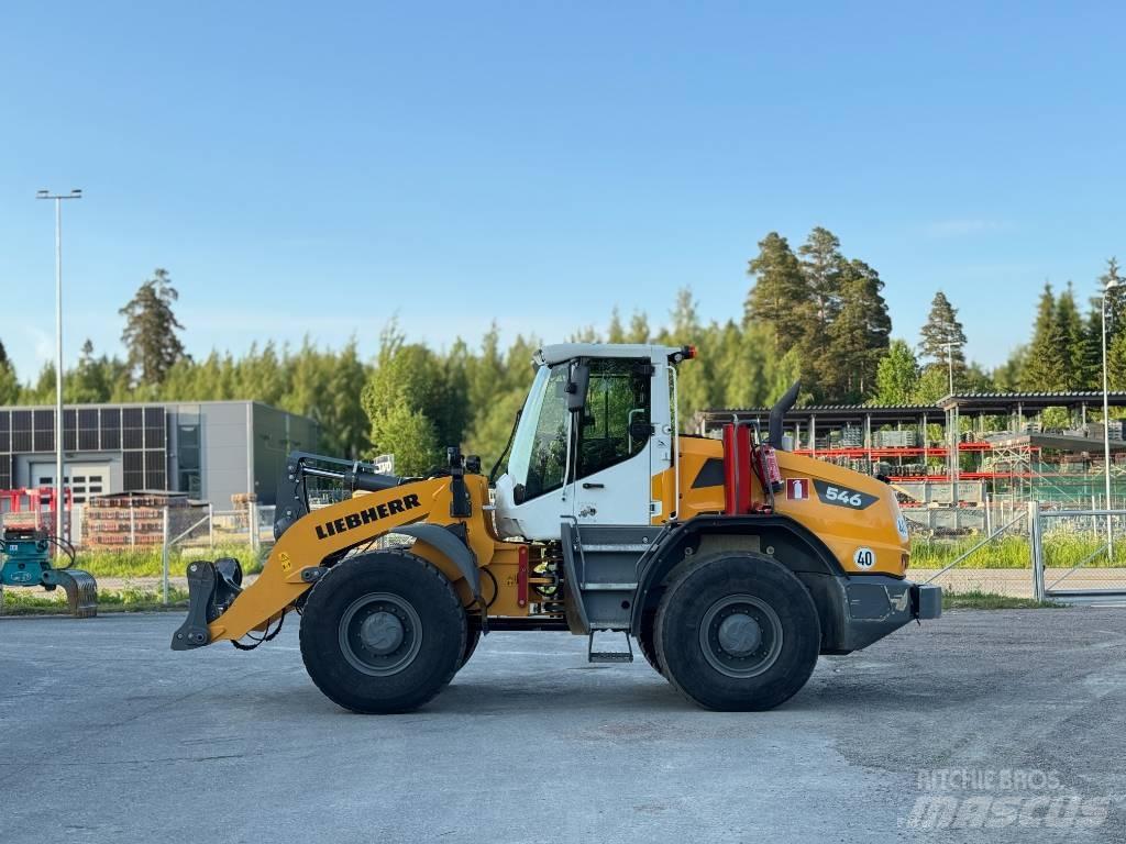 Liebherr L546 Naudoti ratiniai krautuvai