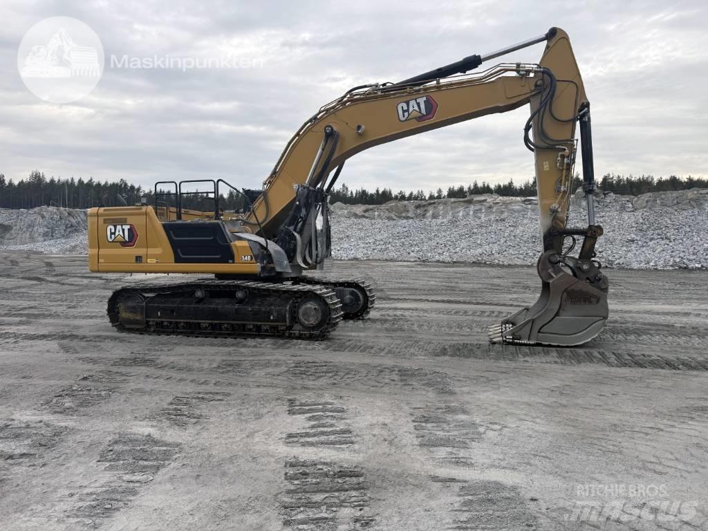 CAT 340 Vikšriniai ekskavatoriai