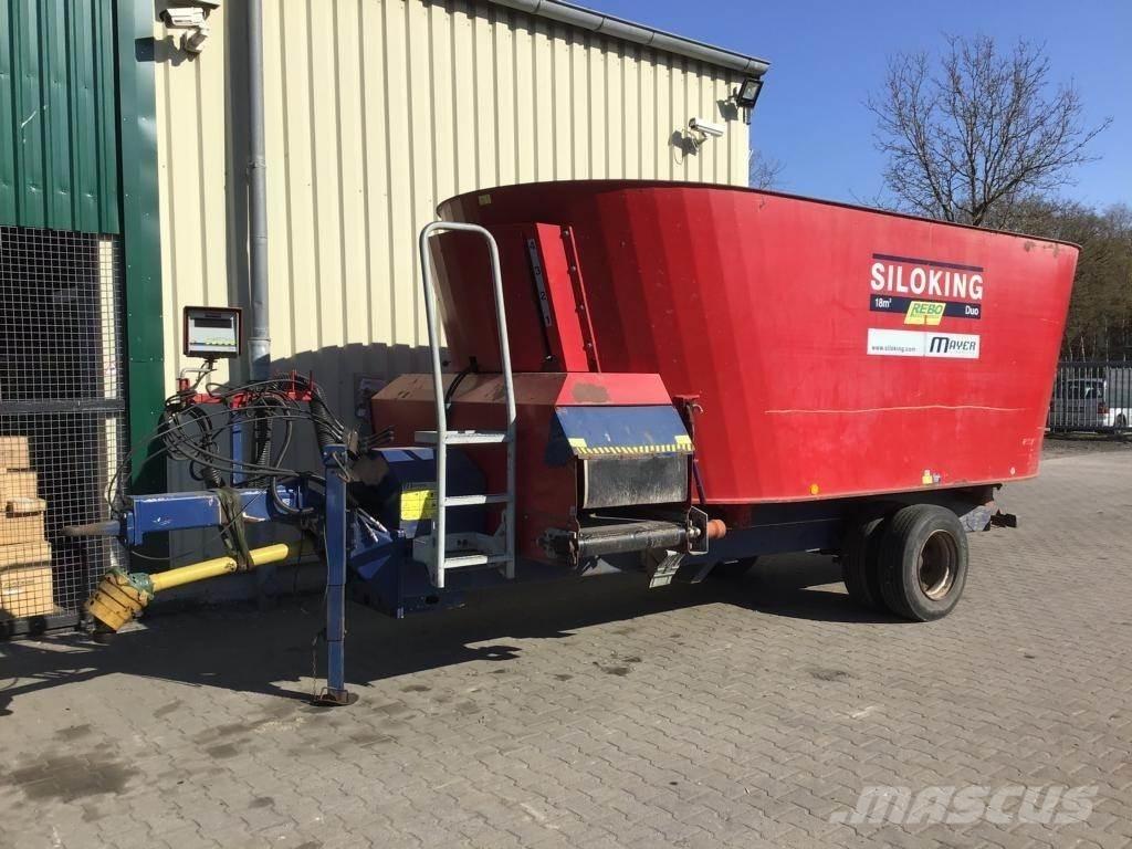 Mayer VM-18 DUO T Pašarų maišytuvai-dalytuvai