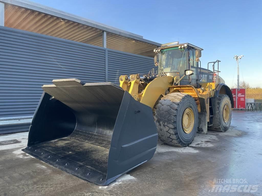 CAT 980K Naudoti ratiniai krautuvai