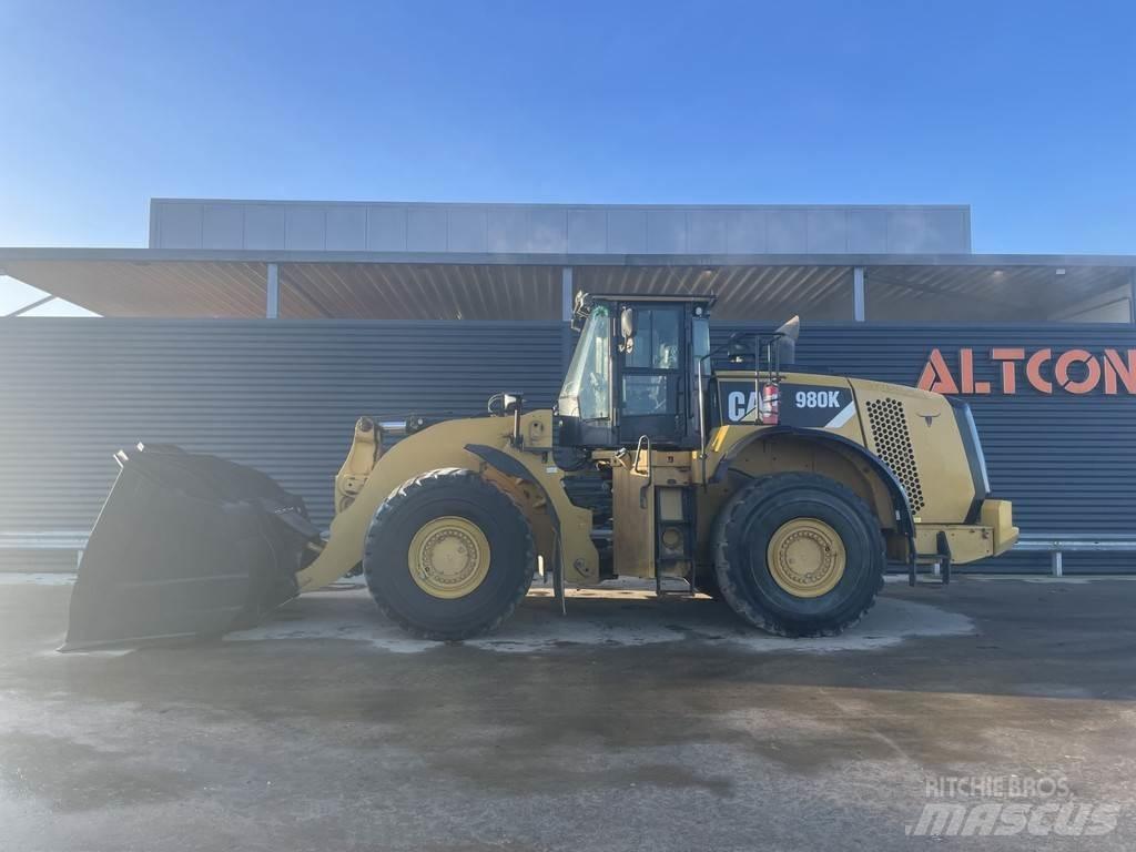 CAT 980K Naudoti ratiniai krautuvai