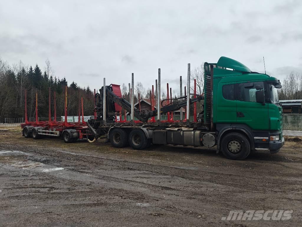 Scania G 480 Miškovežių vilkikai