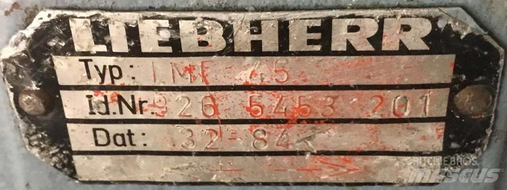 Liebherr LMF045 Hidraulikos įrenginiai