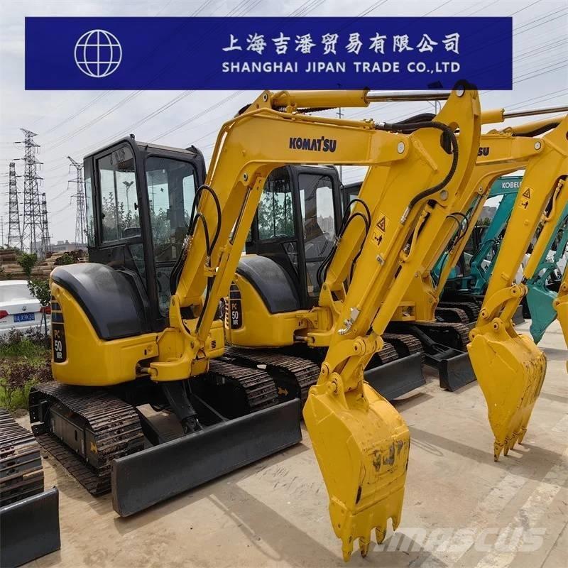 Komatsu PC 50 Mini ekskavatoriai < 7 t