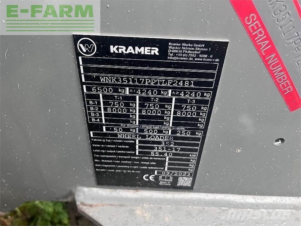 Kramer kl 30.8 t Naudoti ratiniai krautuvai