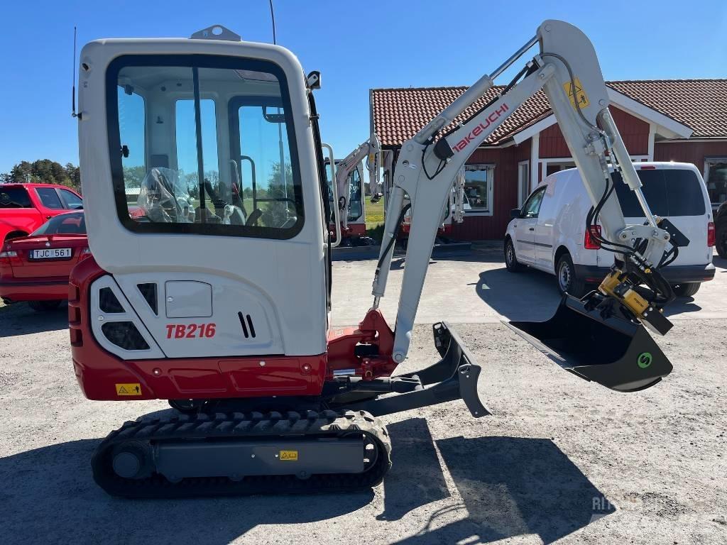Takeuchi TB 216 A Mini ekskavatoriai < 7 t
