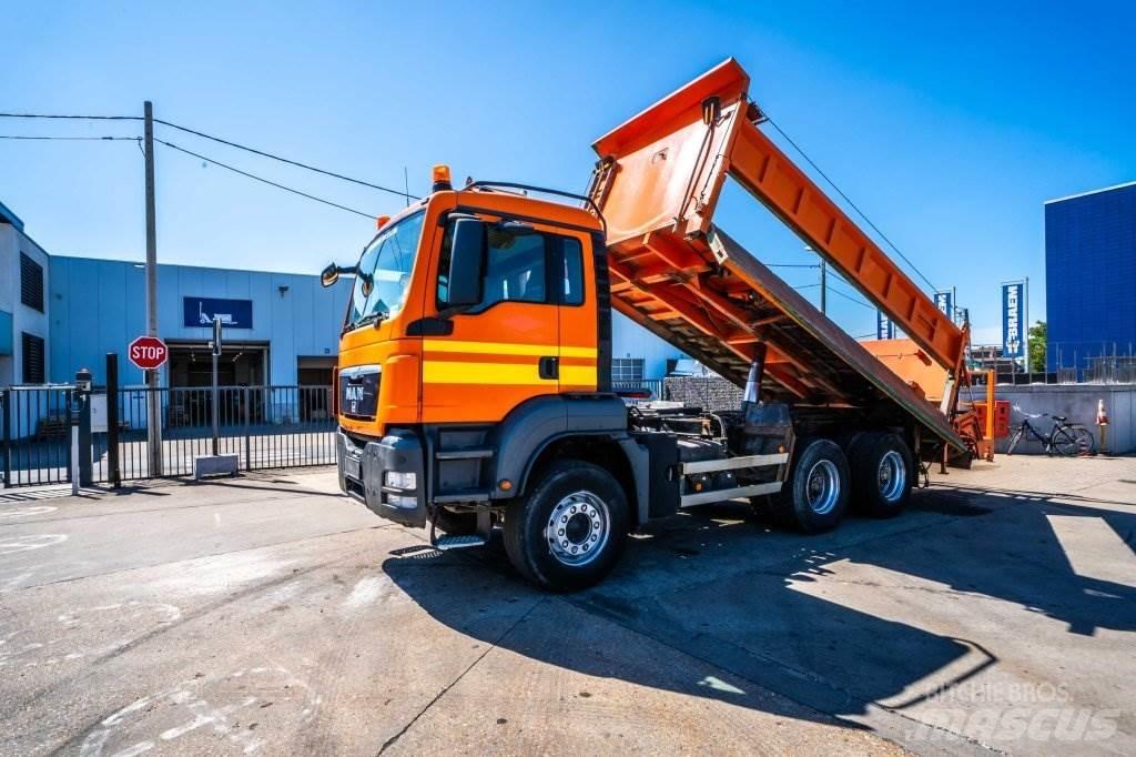 MAN TGS 33.360 BB Savivarčių priekabų vilkikai