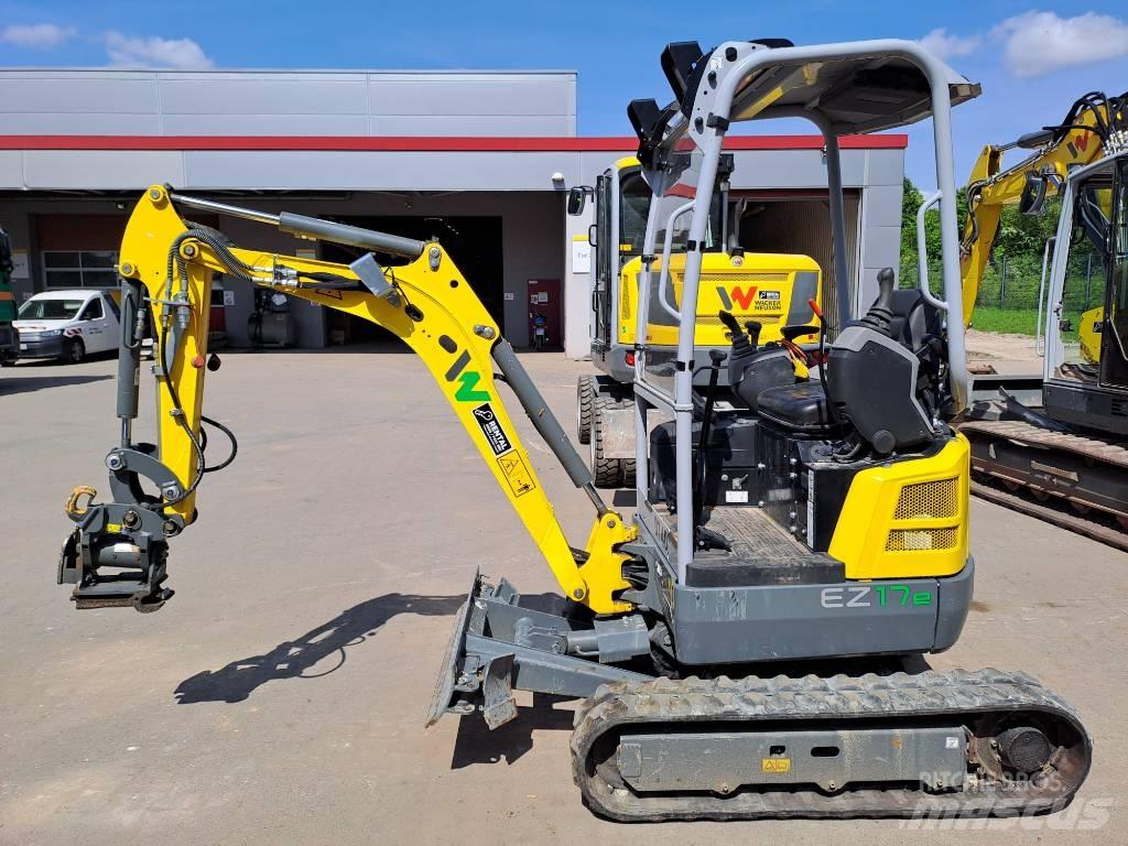 Wacker Neuson EZ17e Vikšriniai ekskavatoriai