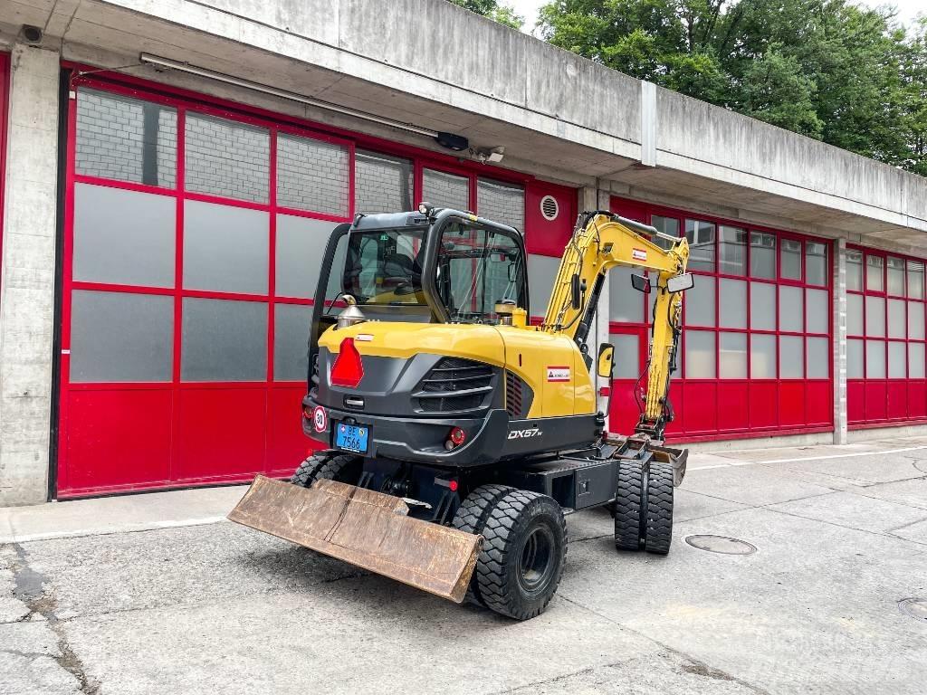 Doosan DX 57 W-5 Ratiniai ekskavatoriai
