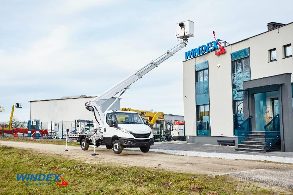 Multitel MT 204 EX Ant vilkikų montuojamos kėlimo platformos