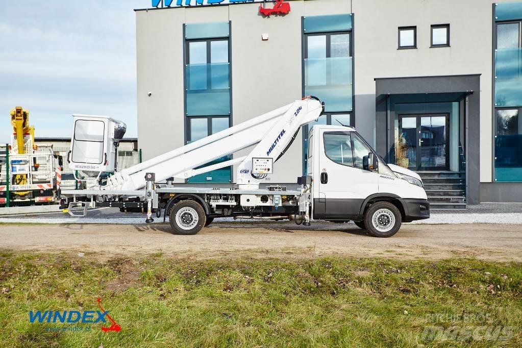 Multitel MT 204 EX Ant vilkikų montuojamos kėlimo platformos