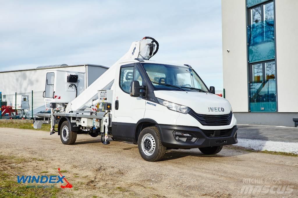 Multitel MT 204 EX Ant vilkikų montuojamos kėlimo platformos