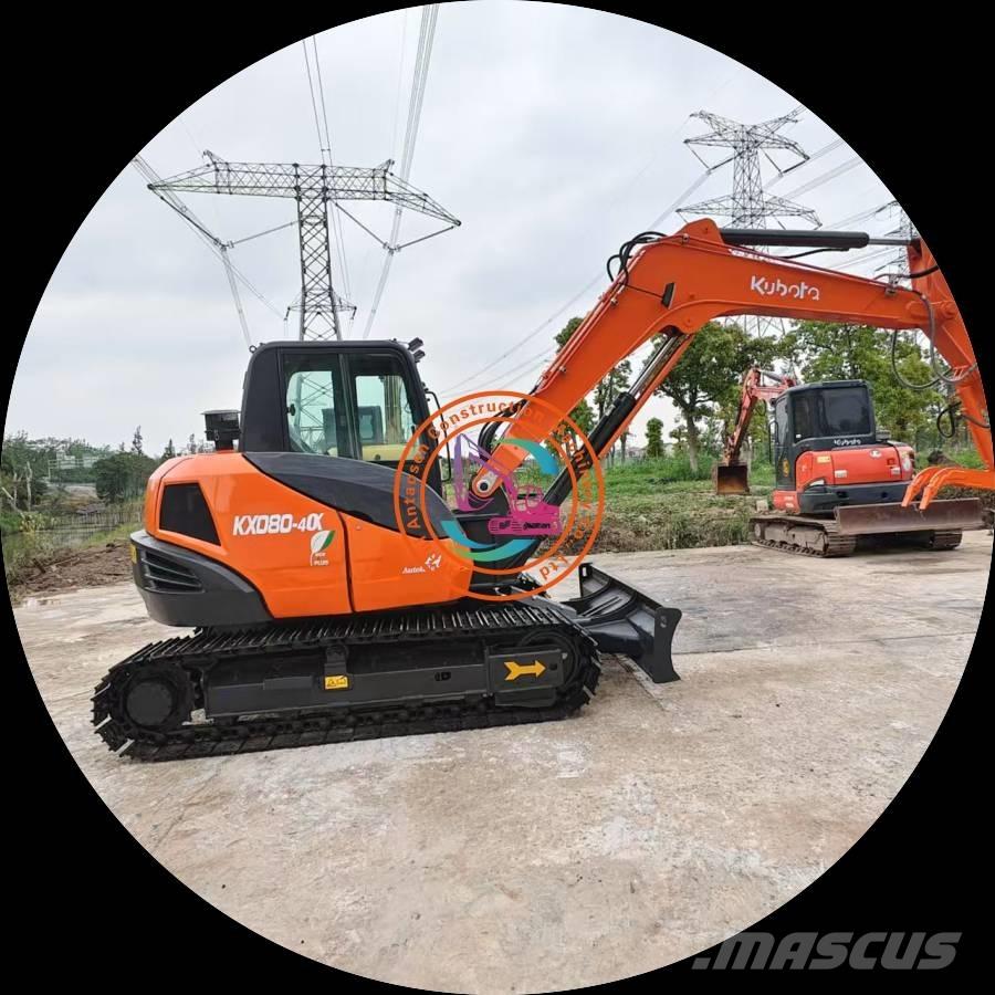 Kubota KX 80-4 Vidutinės galios ekskavatoriai 7-12 t