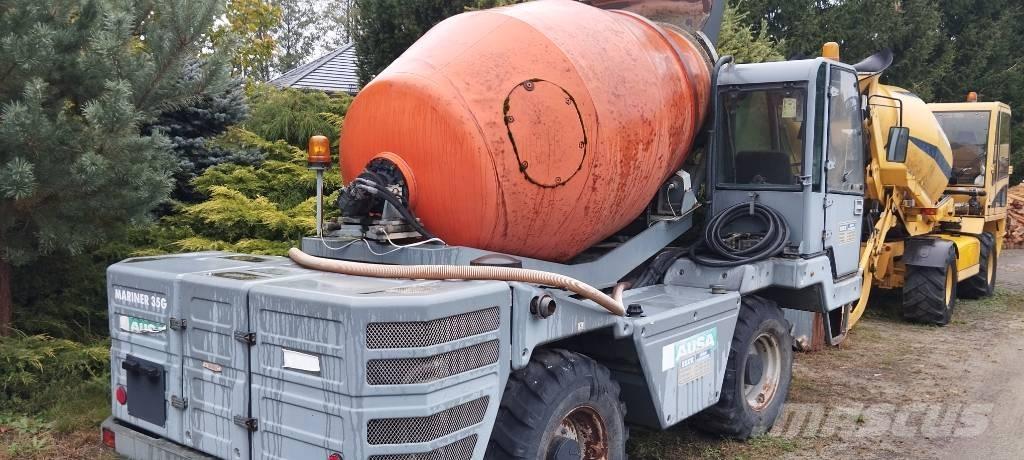 Ausa 3,5 kubika Betono klojimo technika