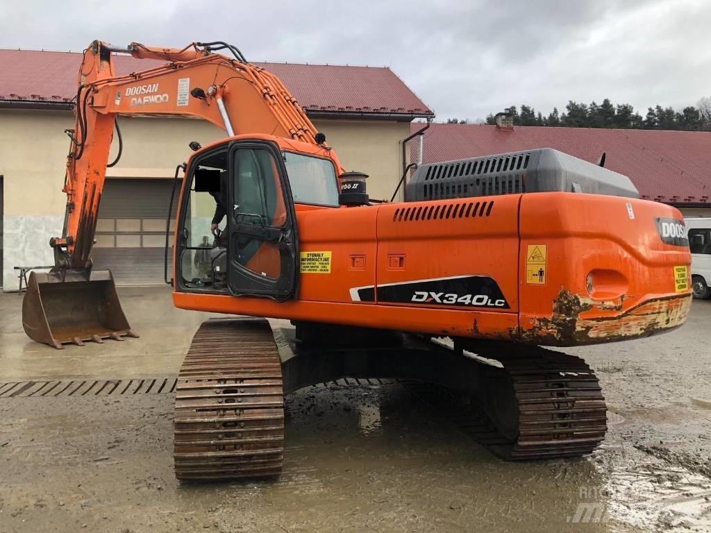Doosan DX 340 LC Vikšriniai ekskavatoriai
