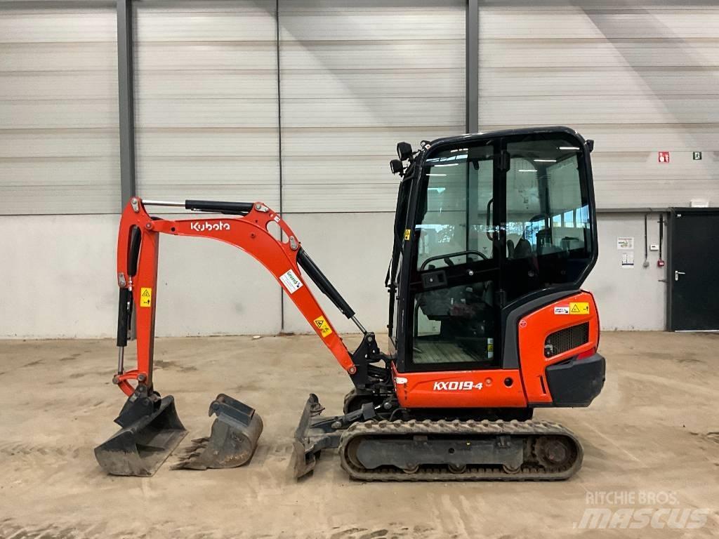 Kubota KX 019-4 Mini ekskavatoriai < 7 t