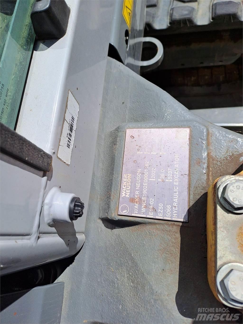 Wacker Neuson EZ50 Vikšriniai ekskavatoriai