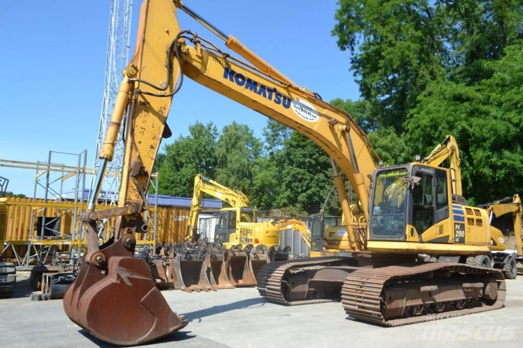 Komatsu PC 290 LC-10 Vikšriniai ekskavatoriai